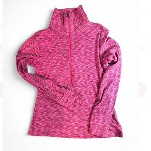 Columbia Women's Outer Spaced II Quarter-Zip Pullover - Orchid Space Dye size Sm